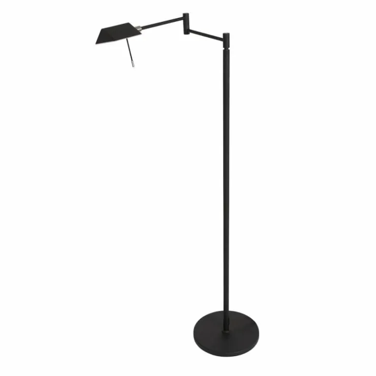 Luminaires Steinhauer Lampadaires Et Lampes Sur Pied|Lampadaire Steinhauer Retina LED Noir, 1 lumière