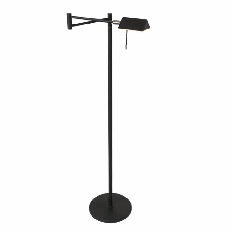 Luminaires Steinhauer Lampadaires Et Lampes Sur Pied|Lampadaire Steinhauer Retina LED Noir, 1 lumière