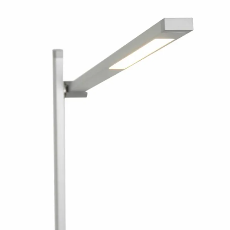 Luminaires Steinhauer Lampadaires Et Lampes Sur Pied|Lampadaire Steinhauer Stekk LED Acier inoxydable, Blanc, 1 lumière