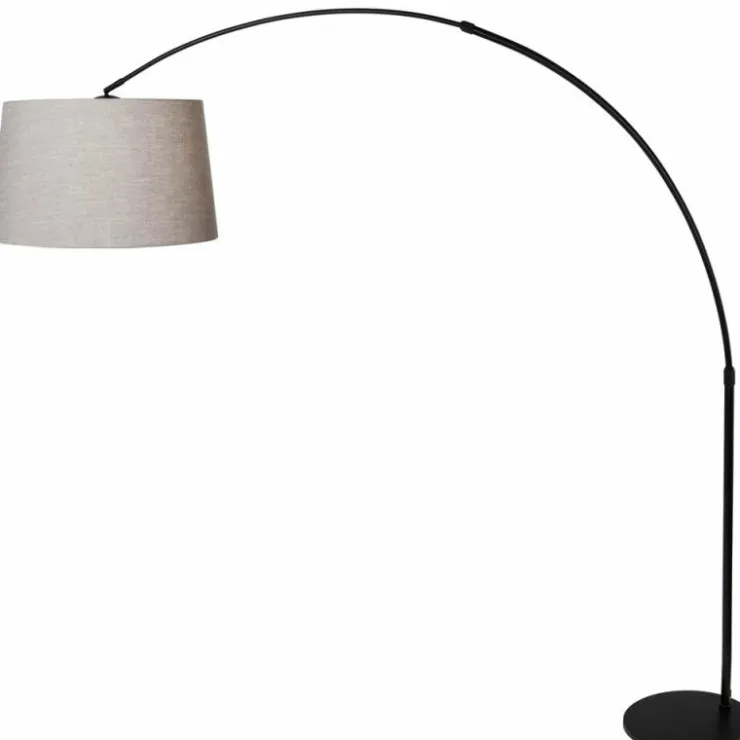 Luminaires Steinhauer Lampadaires Et Lampes Sur Pied|Lampadaire Steinhauer Stresa Noir, 1 lumière
