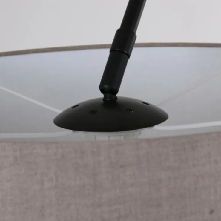 Luminaires Steinhauer Lampadaires Et Lampes Sur Pied|Lampadaire Steinhauer Stresa Noir, 1 lumière