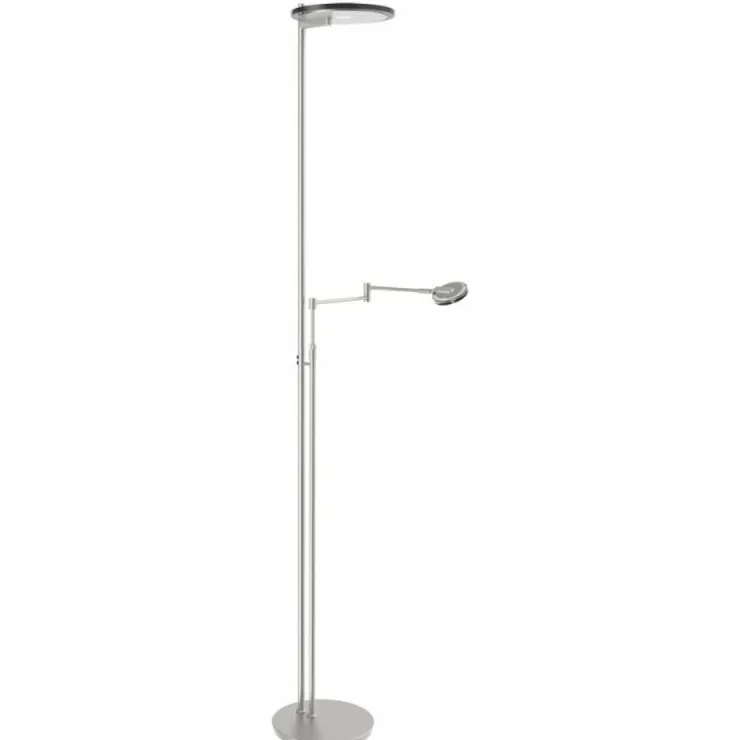 Luminaires Steinhauer Éclairage Led|Lampadaire Steinhauer Turound LED Acier inoxydable, 2 lumières