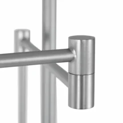 Luminaires Steinhauer Lampadaires Et Lampes Sur Pied|Lampadaire Steinhauer Turound LED Acier brossé, 2 lumières