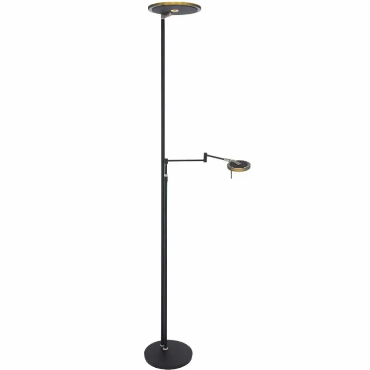 Luminaires Steinhauer Éclairage Led|Lampadaire Steinhauer Turound LED Noir, 2 lumières