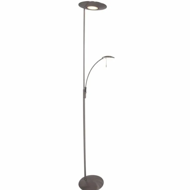 Luminaires Steinhauer Éclairage Led|Lampadaire Steinhauer Zenith LED Acier inoxydable, 2 lumières