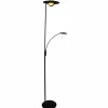 Luminaires Steinhauer Lampadaires Et Lampes Sur Pied|Lampadaire Steinhauer Zenith LED Noir, 2 lumières