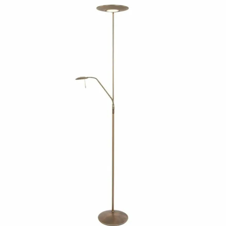 Luminaires Steinhauer Lampadaires Et Lampes Sur Pied|Lampadaire Steinhauer ZENITH LED Bronze, 2 lumières
