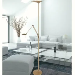 Luminaires Steinhauer Éclairage Led|Lampadaire Steinhauer Zodiac LED Bronze, 2 lumières