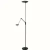 Luminaires Steinhauer Lampadaires Et Lampes Sur Pied|Lampadaire Steinhauer Zodiac LED Noir, 2 lumières