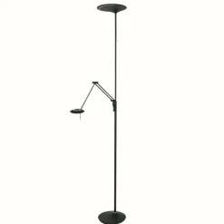 Luminaires Steinhauer Lampadaires Et Lampes Sur Pied|Lampadaire Steinhauer Zodiac LED Noir, 2 lumières