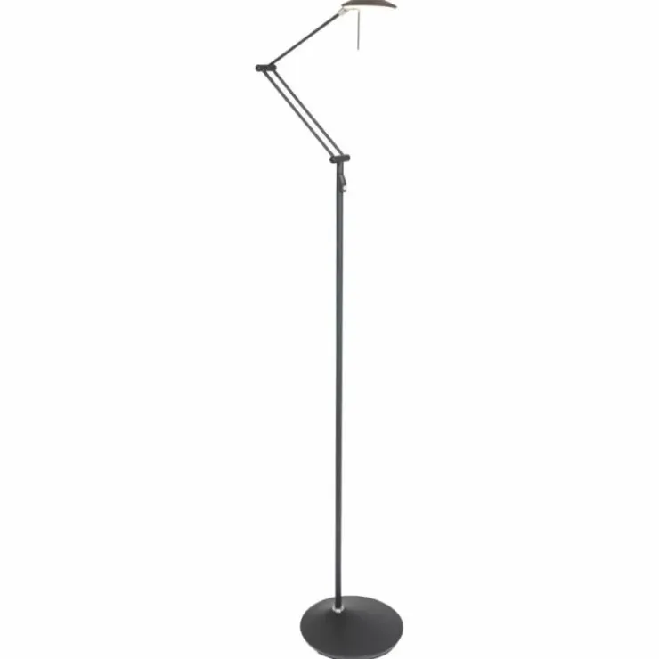 Luminaires Steinhauer Éclairage Led|Lampadaire Steinhauer Zodiac LED Noir, 2 lumières