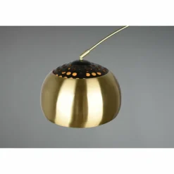 Luminaires Trio Lampadaires Et Lampes Sur Pied|Lampadaire Trio Argentina Aspect marbre, Laiton, Noir, 1 lumière