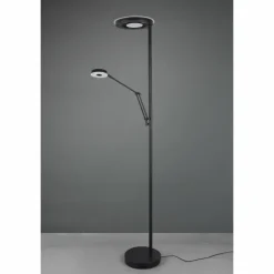 Luminaires Trio Éclairage Led|Lampadaire Trio Barrie LED Noir, 2 lumières