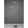 Luminaires Trio Éclairage Led|Lampadaire Trio Barrie LED Vieux laiton, 2 lumières