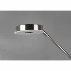 Luminaires Trio Éclairage Led|Lampadaire Trio Barrie LED Nickel mat, 2 lumières