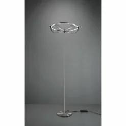 Luminaires Trio Éclairage Led|Lampadaire Trio Charivari LED Nickel mat, 1 lumière