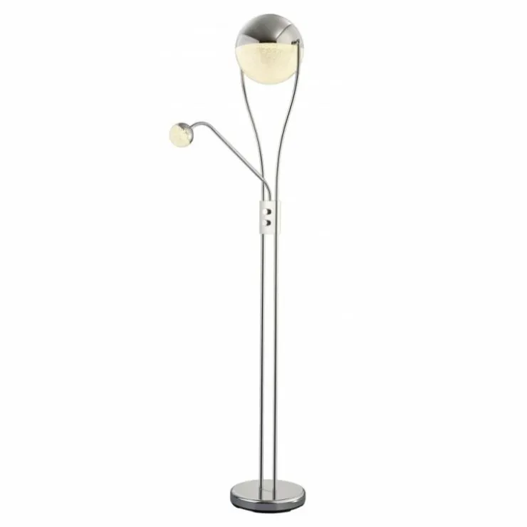 Luminaires Trio Éclairage Led|Lampadaire Trio CHRIS LED Chrome, 1 lumière
