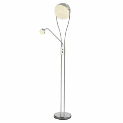 Luminaires Trio Éclairage Led|Lampadaire Trio CHRIS LED Chrome, 1 lumière