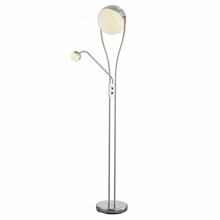 Luminaires Trio Éclairage Led|Lampadaire Trio CHRIS LED Chrome, 1 lumière