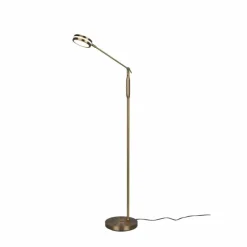 Luminaires Trio Lampadaires Et Lampes Sur Pied|Lampadaire Trio Franklin LED Vieux laiton, 1 lumière