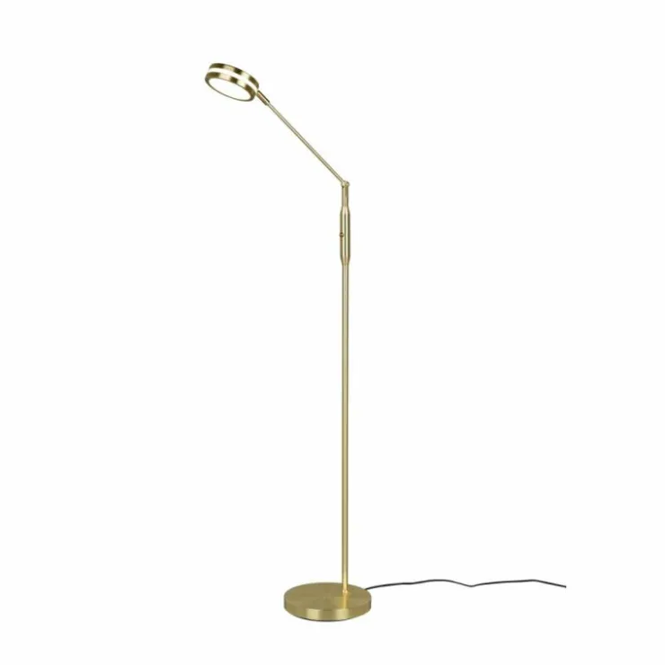 Luminaires Trio Lampadaires Et Lampes Sur Pied|Lampadaire Trio Franklin LED Laiton, 1 lumière