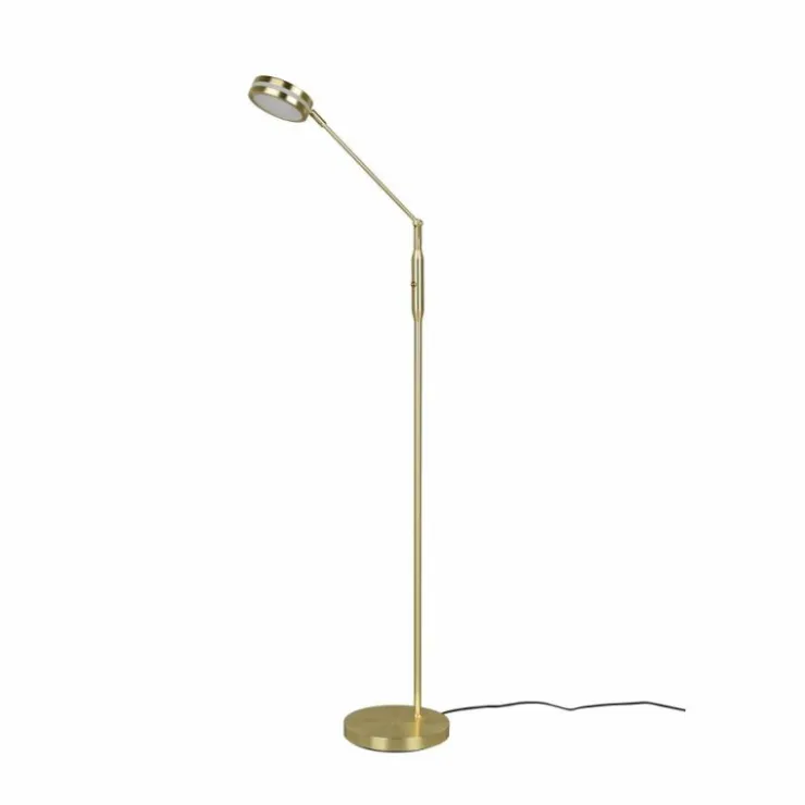 Luminaires Trio Lampadaires Et Lampes Sur Pied|Lampadaire Trio Franklin LED Laiton, 1 lumière
