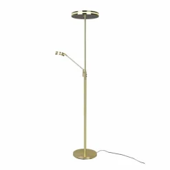 Luminaires Trio Lampadaires Et Lampes Sur Pied|Lampadaire Trio Franklin LED Laiton, 2 lumières
