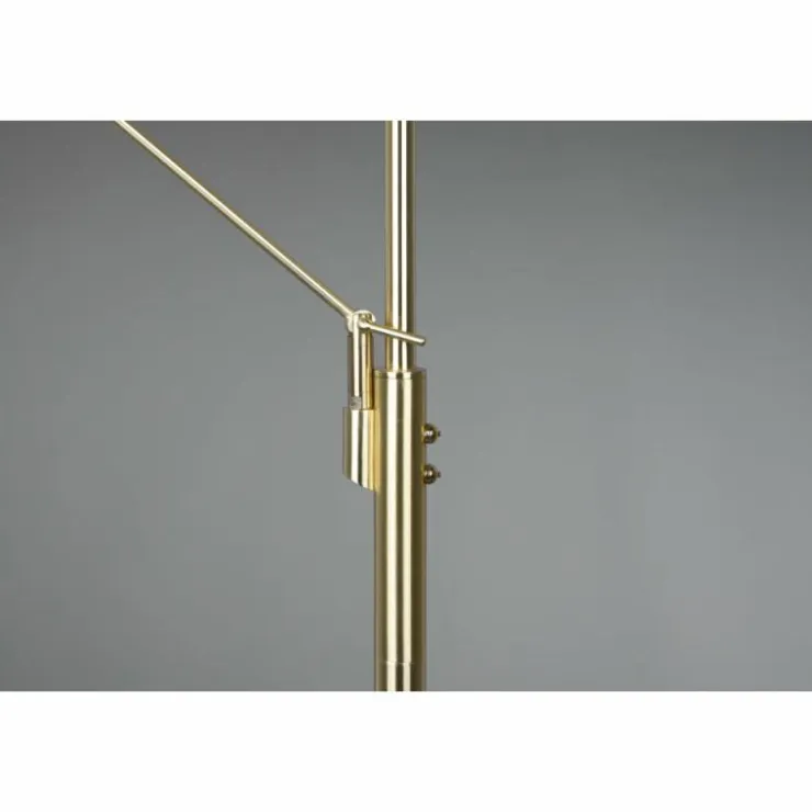 Luminaires Trio Lampadaires Et Lampes Sur Pied|Lampadaire Trio Franklin LED Laiton, 2 lumières