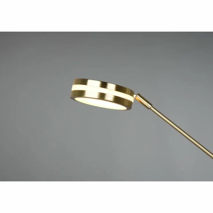 Luminaires Trio Lampadaires Et Lampes Sur Pied|Lampadaire Trio Franklin LED Laiton, 2 lumières