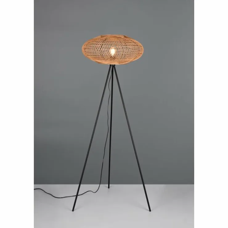 Luminaires Trio Lampadaires Et Lampes Sur Pied|Lampadaire Trio Hedda Noir, 1 lumière