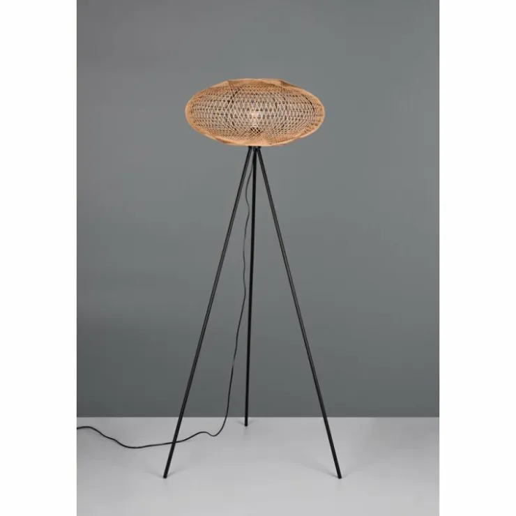 Luminaires Trio Lampadaires Et Lampes Sur Pied|Lampadaire Trio Hedda Noir, 1 lumière