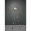 Luminaires Trio Lampadaires Et Lampes Sur Pied|Lampadaire Trio Ivar Brun foncé, Nickel mat, 1 lumière