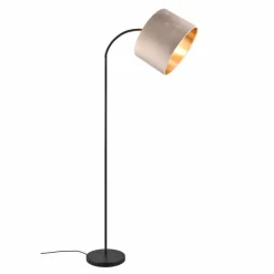 Luminaires Trio Lampadaires Et Lampes Sur Pied|Lampadaire Trio JULIETA Noir, 1 lumière