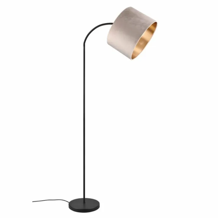 Luminaires Trio Lampadaires Et Lampes Sur Pied|Lampadaire Trio JULIETA Noir, 1 lumière