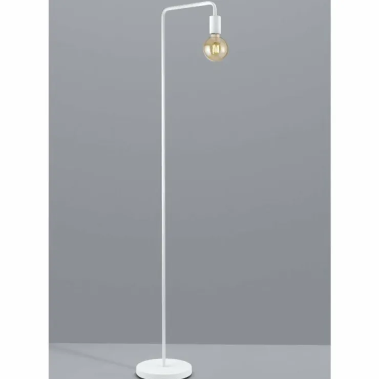 Luminaires Trio Lampadaires Et Lampes Sur Pied|Lampadaire Trio Leuchten DIALLO Blanc, 1 lumière