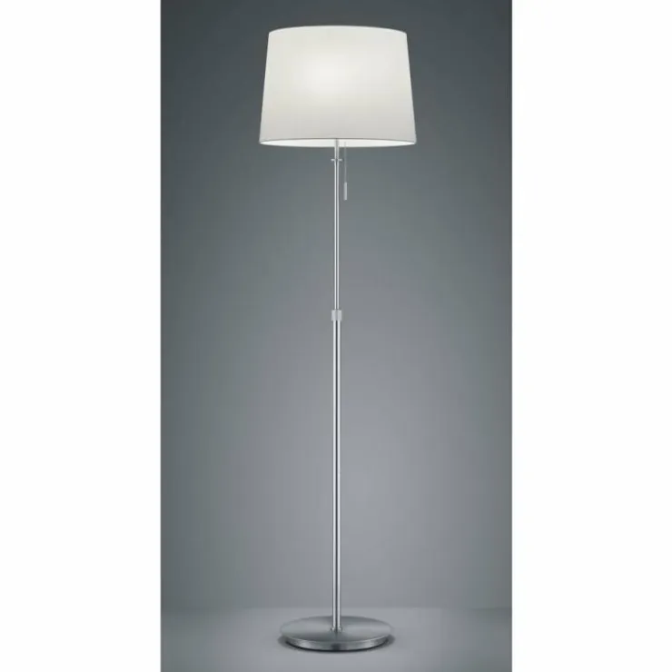 Luminaires Trio Lampadaires Et Lampes Sur Pied|Lampadaire Trio LYON Nickel mat, 3 lumières