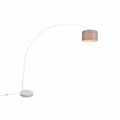 Luminaires Trio Lampadaires Et Lampes Sur Pied|Lampadaire Trio MANSUR Blanc, 1 lumière