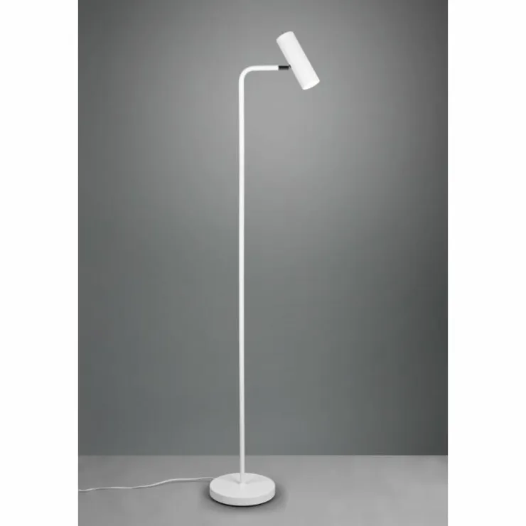 Luminaires Trio Lampadaires Et Lampes Sur Pied|Lampadaire Trio Marley Blanc, 1 lumière