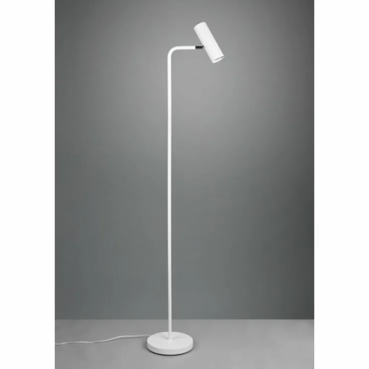 Luminaires Trio Lampadaires Et Lampes Sur Pied|Lampadaire Trio Marley Blanc, 1 lumière