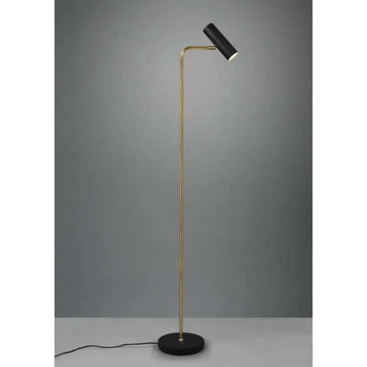 Luminaires Trio Lampadaires Et Lampes Sur Pied|Lampadaire Trio Marley Laiton, 1 lumière