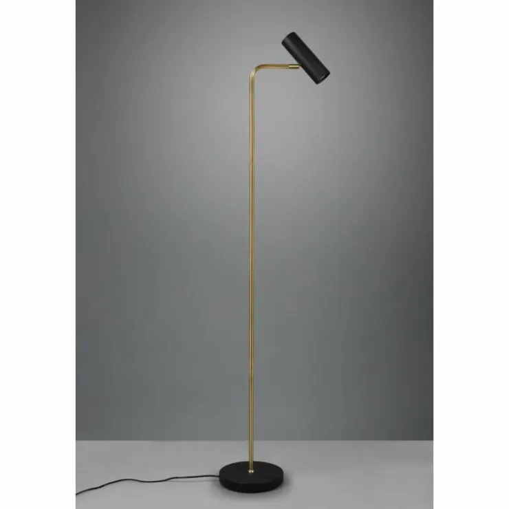 Luminaires Trio Lampadaires Et Lampes Sur Pied|Lampadaire Trio Marley Laiton, 1 lumière