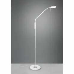 Luminaires Trio Éclairage Led|Lampadaire Trio Monza LED Blanc, 1 lumière