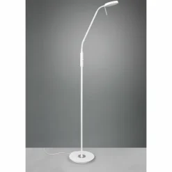Luminaires Trio Éclairage Led|Lampadaire Trio Monza LED Blanc, 1 lumière