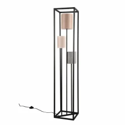 Luminaires Trio Lampadaires Et Lampes Sur Pied|Lampadaire Trio Ross Noir, 3 lumières