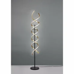 Luminaires Trio Éclairage Led|Lampadaire Trio Sequence LED Laiton, Noir, 1 lumière