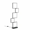 Luminaires Trio Lampadaires Et Lampes Sur Pied|Lampadaire Trio Sorrento LED Noir, 1 lumière