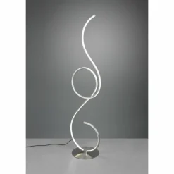 Luminaires Trio Éclairage Led|Lampadaire Trio-Leuchten Jive LED Nickel mat, 1 lumière