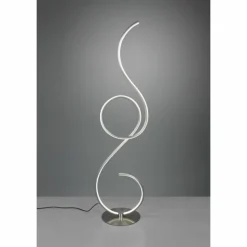 Luminaires Trio Éclairage Led|Lampadaire Trio-Leuchten Jive LED Nickel mat, 1 lumière