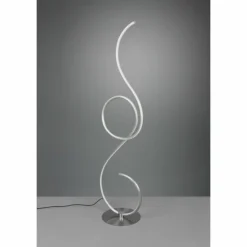 Luminaires Trio Éclairage Led|Lampadaire Trio-Leuchten Jive LED Nickel mat, 1 lumière