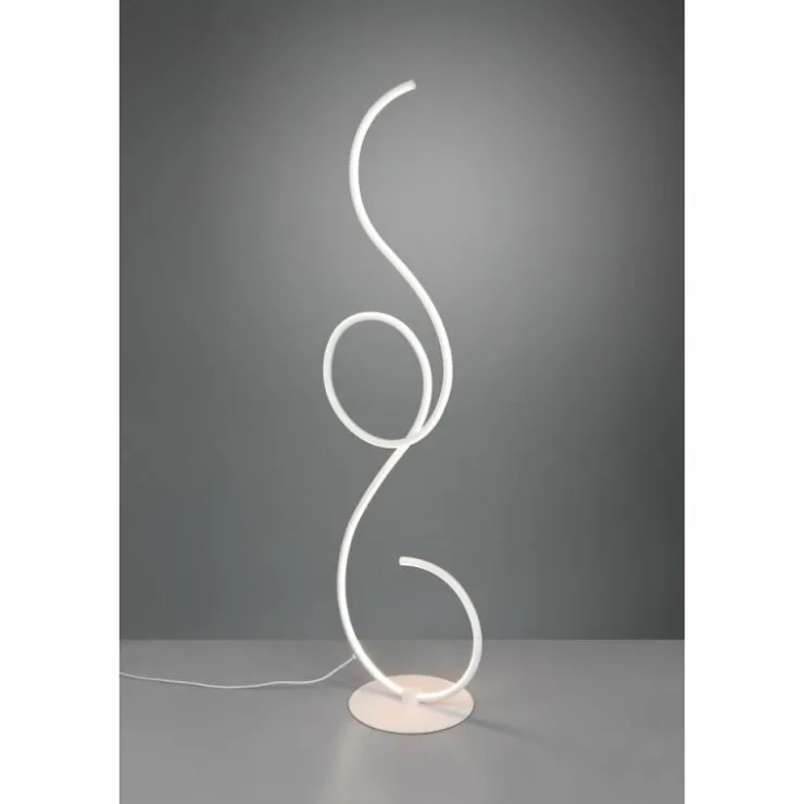 Luminaires Trio Éclairage Led|Lampadaire Trio-Leuchten Jive LED Blanc, 1 lumière